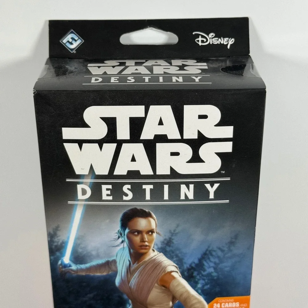 Star Wars Destiny Rey Starter Set Dice Card Game SWD02 Fantasy Flight New